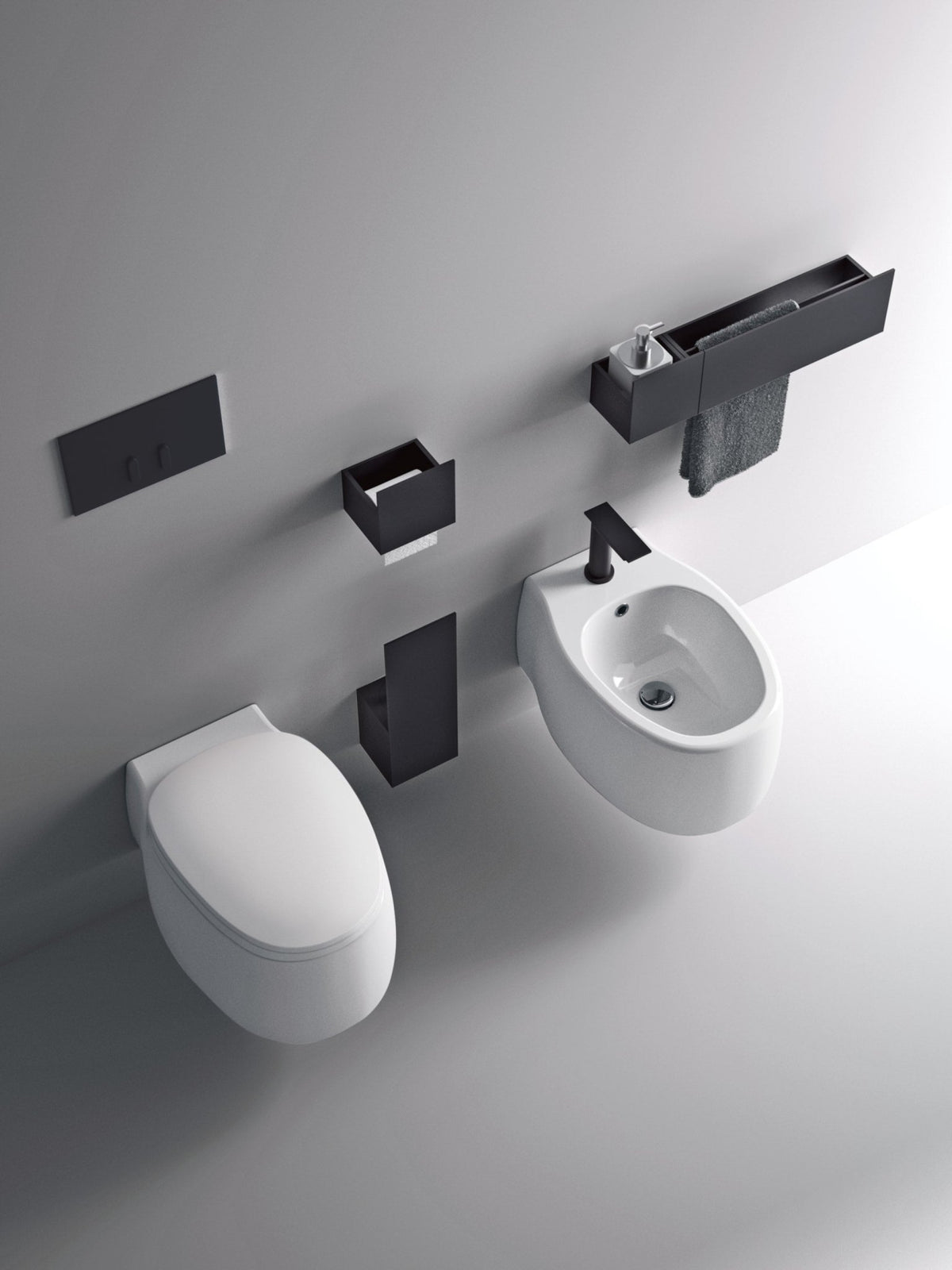 Sen – porta rotolo - Sag 80 - Agape - Bagno