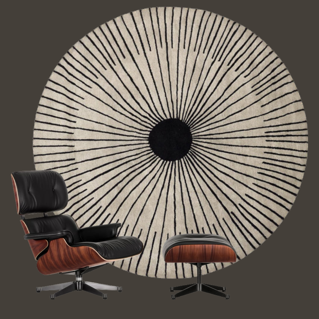 Rays Greige – tappeto – ambientata