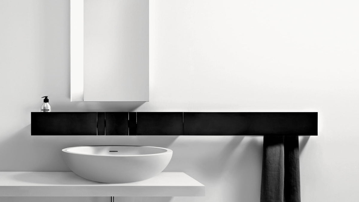 Spoon XL – lavabo da appoggio - Sag 80 - Agape - Lavabo