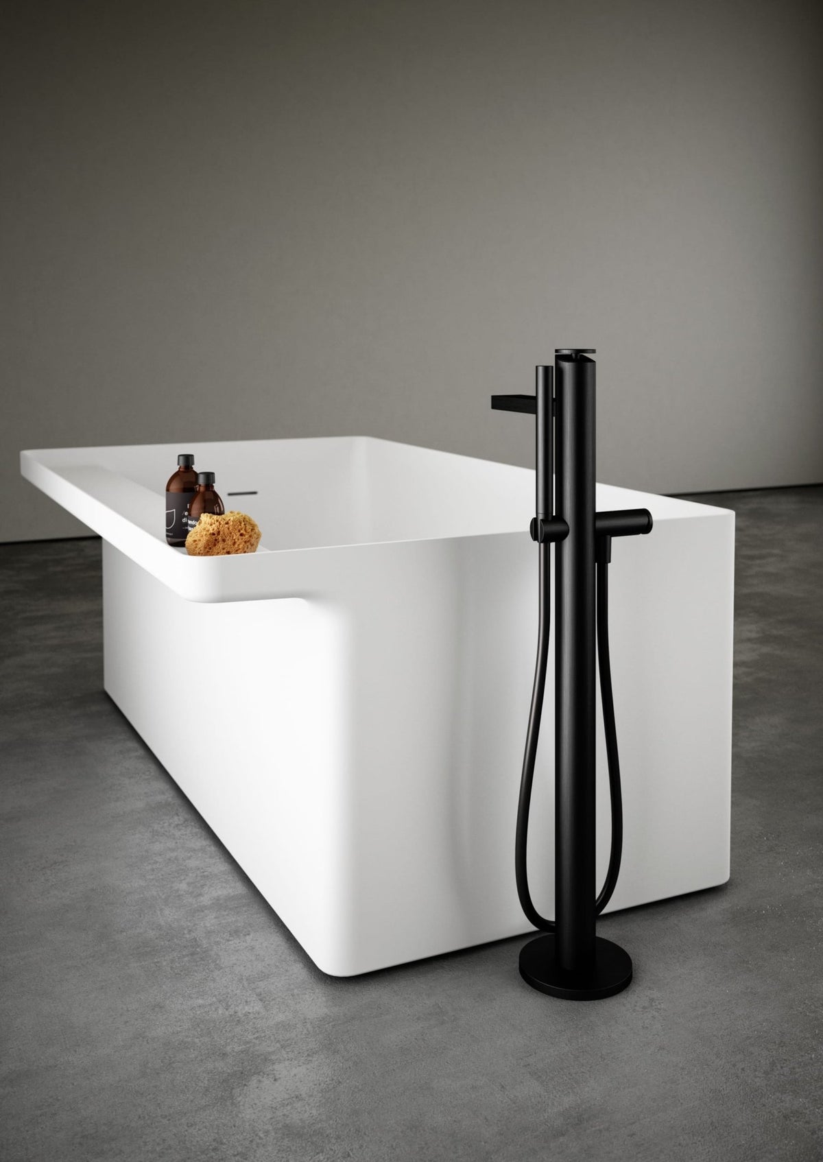 Sen miscelatore con doccetta h 828 cm – per vasca - Sag 80 - Agape - Bagno