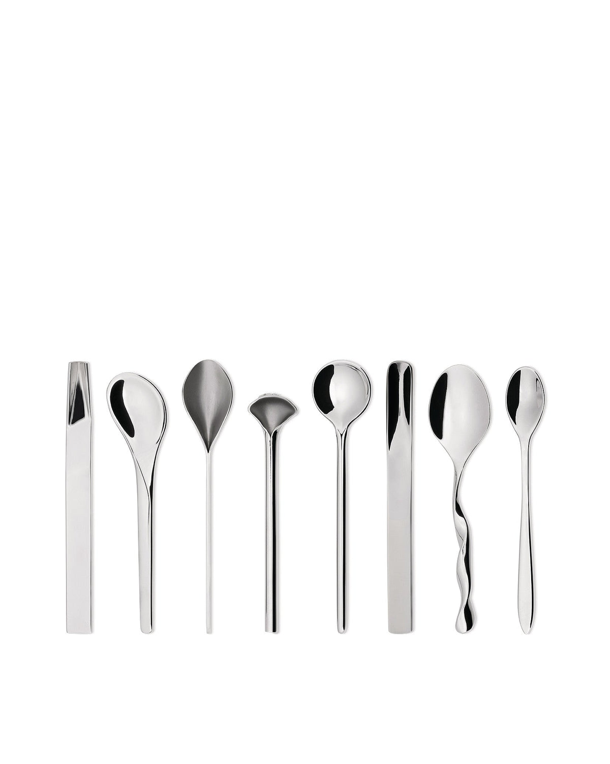 Il caffè/tè Alessi – set di 8 cucchiaini da caffè - Sag 80 - Alessi - Complemento