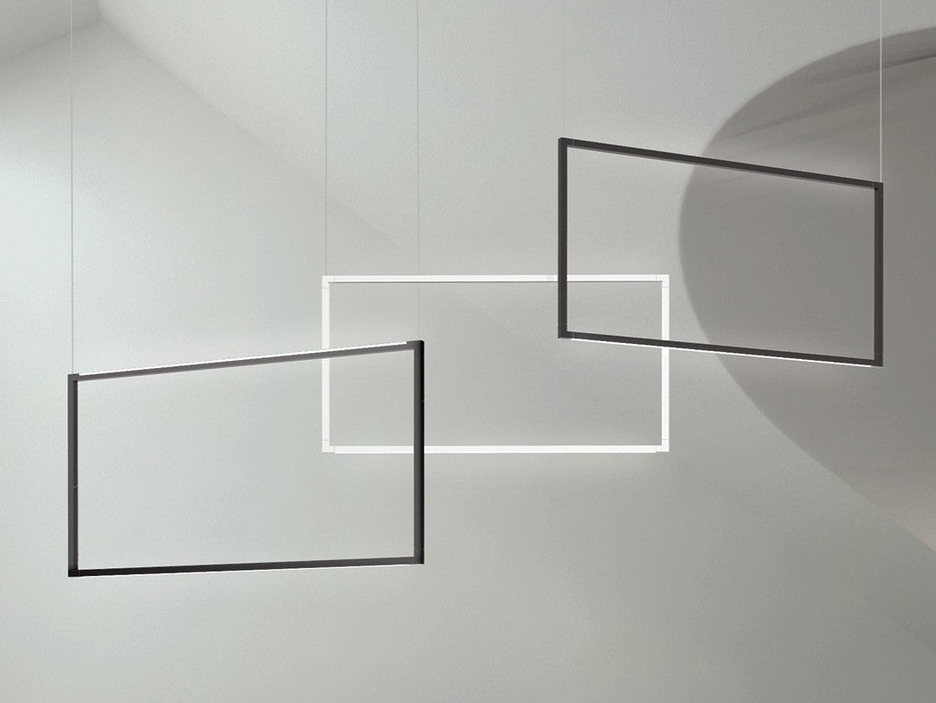 Spigolo – lampada a sospensione – ambientata