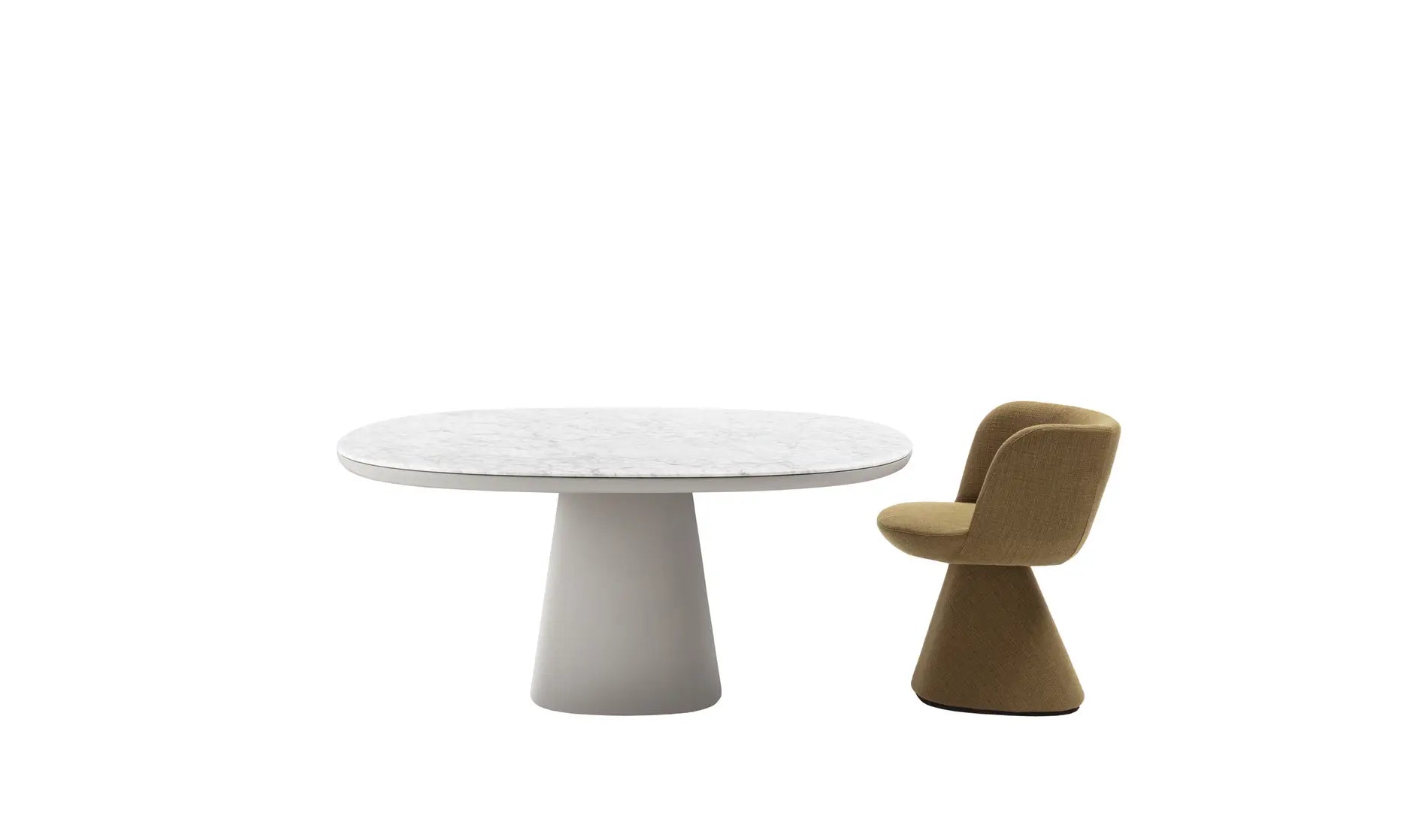 Sedia Flair O' - Sag 80 - B&B Italia - Sedia