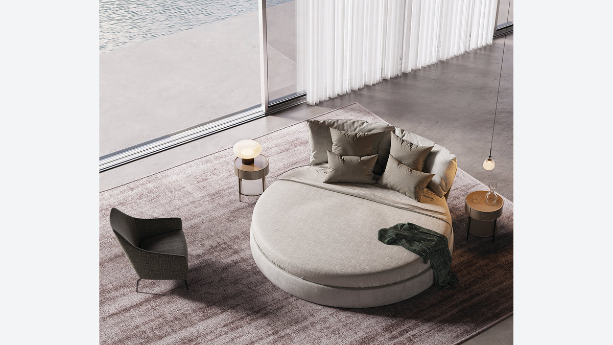 Timeo round – letto - Sag 80 - Alivar - Letto
