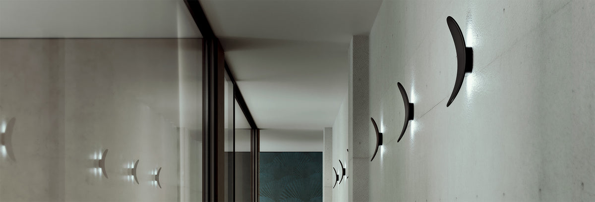 Vela – lampada da parete – ambientata