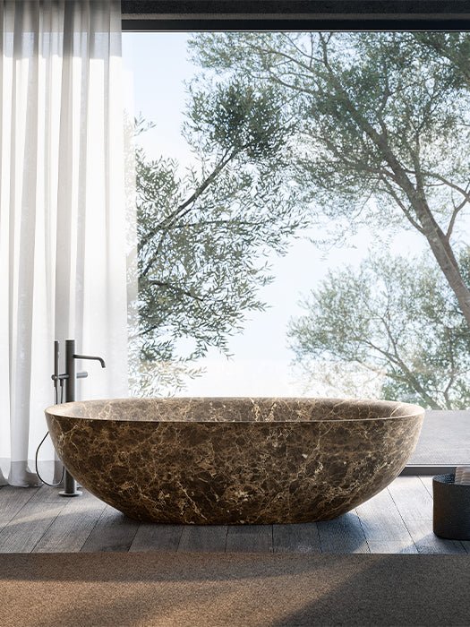 Fisher Island Stone – vasca da bagno - Sag 80 - Boffi - Complemento