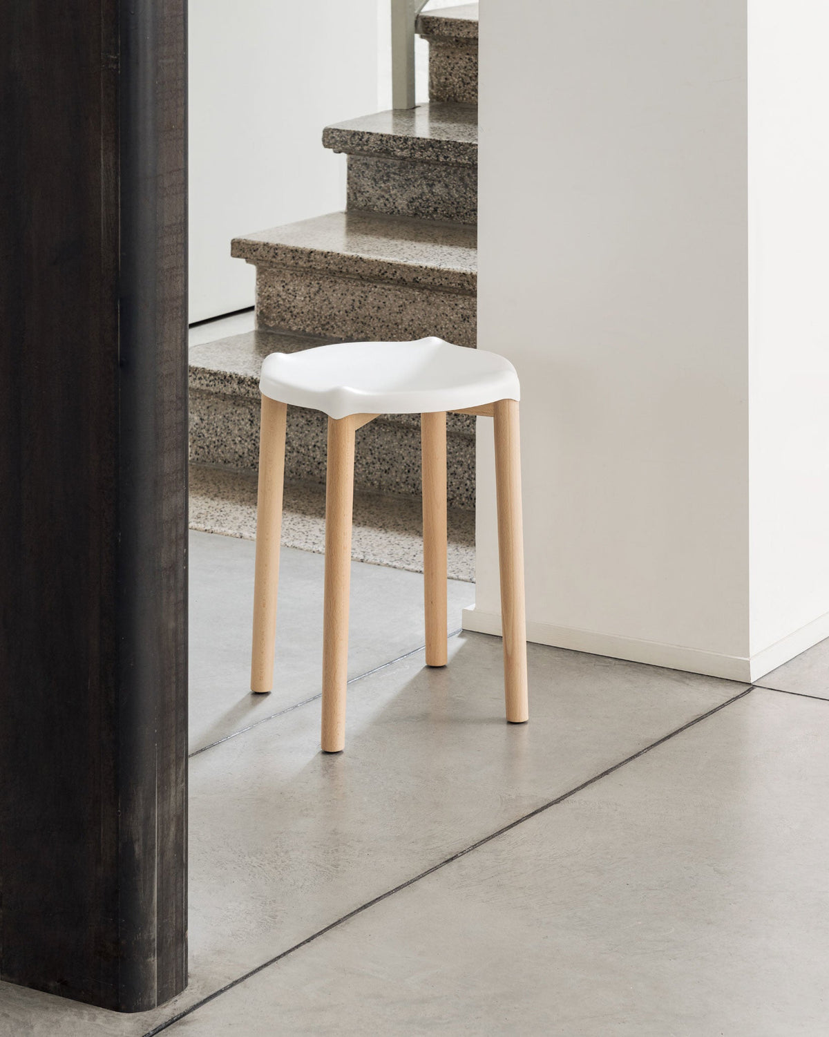 Poêle Collection – sgabello (PS22_) - Sag 80 - Alessi - Sedia