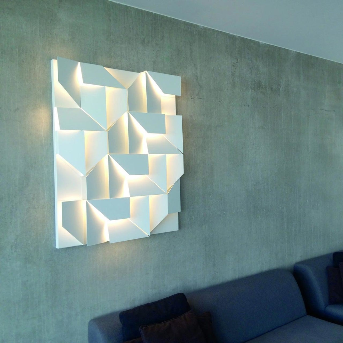 Wall Shadows – lampada da parete – ambientata