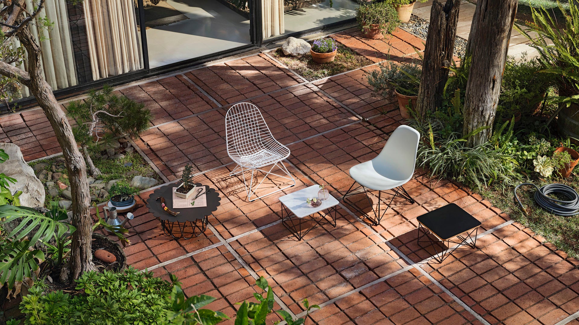 Wire Chair LKR - Sag 80 - Vitra - Sedia