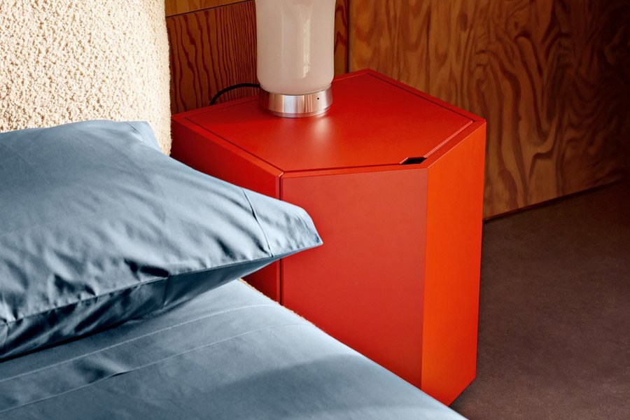 Z24 Nightstand 728 – comodino - Sag 80 - Zanotta - Contenitore