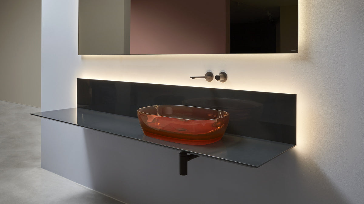 SensoC – lavabo da appoggio - Sag 80 - Antonio Lupi - Lavabo