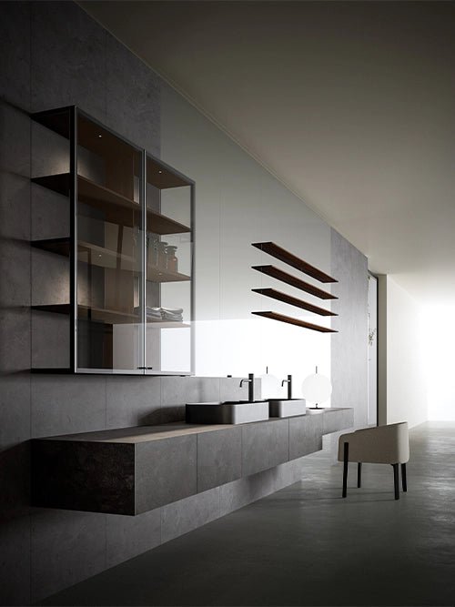 Complemento Bagno Upper Boiserie - Sag 80 - Boffi - Complemento