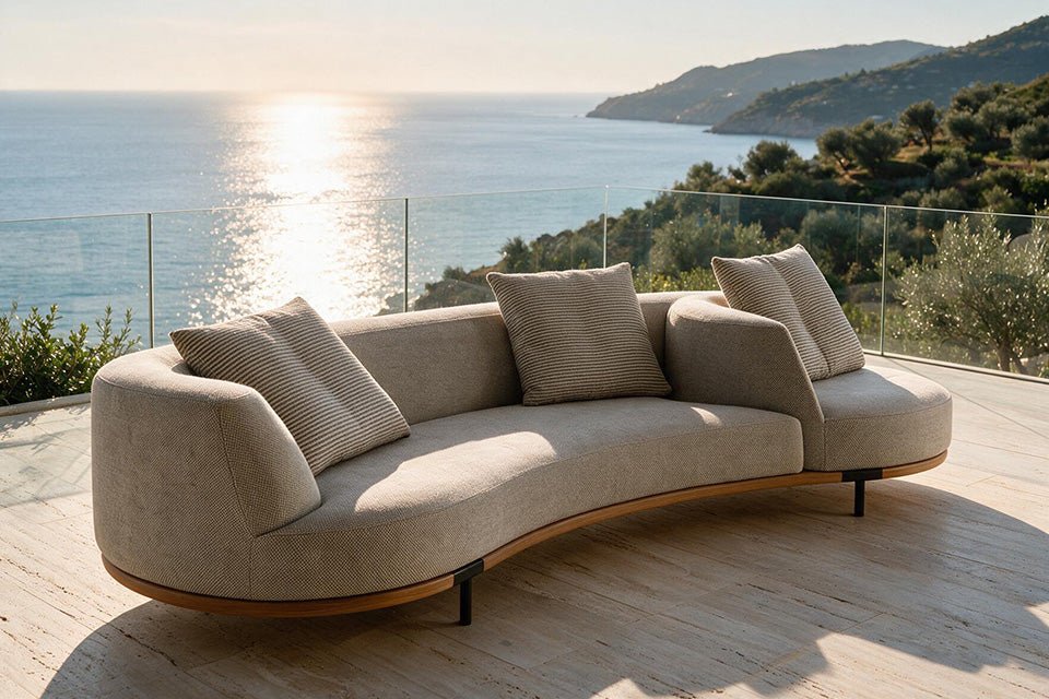 Bordone Outdoor – divano - Sag 80 - Alivar - Divano