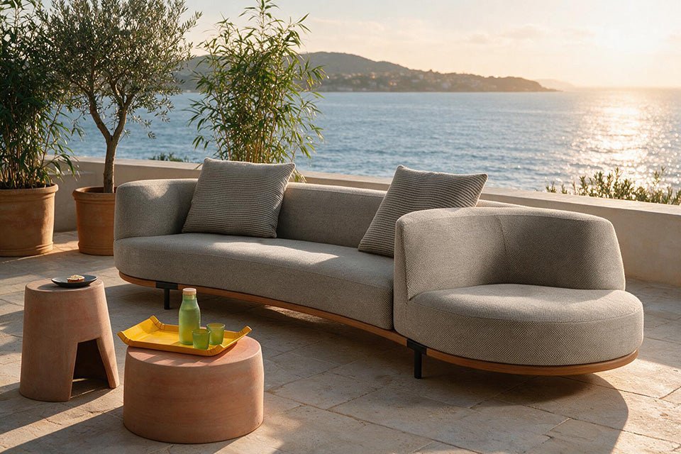 Bordone Outdoor – divano - Sag 80 - Alivar - Divano