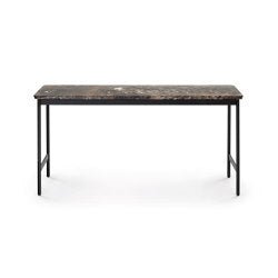 Capilano Tavolino 55x55 - Versione triangolare con top in Fondovalle Lava - Sag 80 - Arflex -