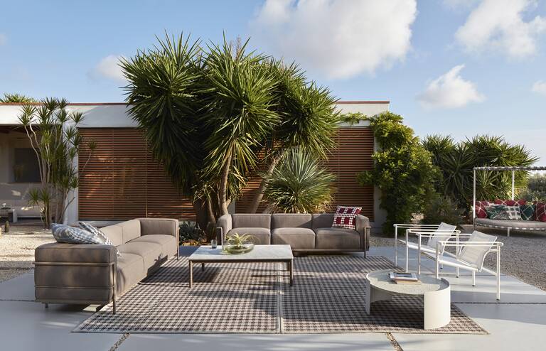 Tavolo 10 Table En Tube Basse, Grand Modèle, Outdoor - Sag 80 - Cassina - Tavolo