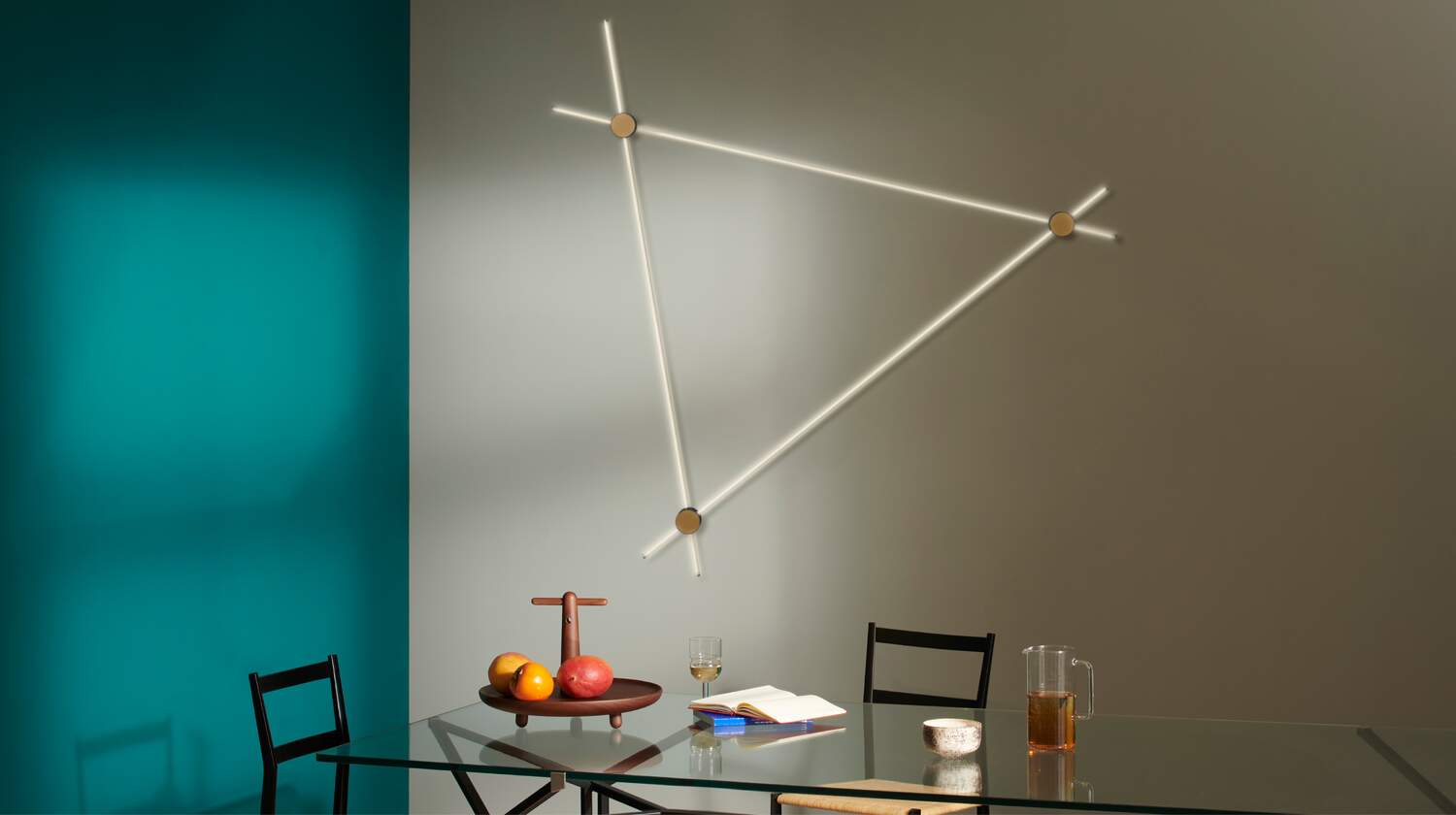 Lampada Eitie Triangle Wall - Sag 80 - Cassina - Lampada