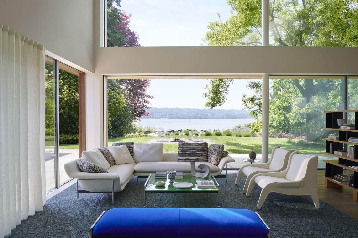 Divano Esosoft - Sag 80 - Cassina - Divano