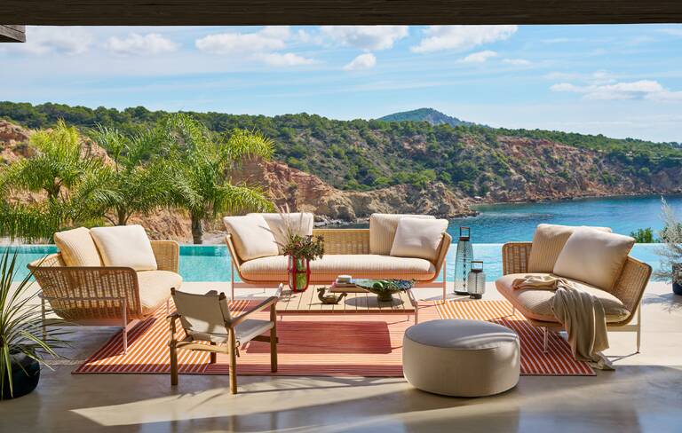 Divano Esosoft Outdoor - Sag 80 - Cassina - Divano