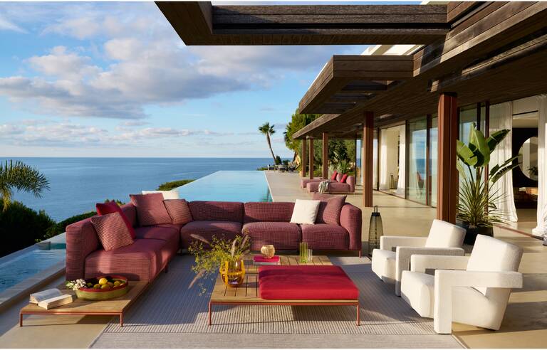Divano Mex - Hi Outdoor - Sag 80 - Cassina - Divano