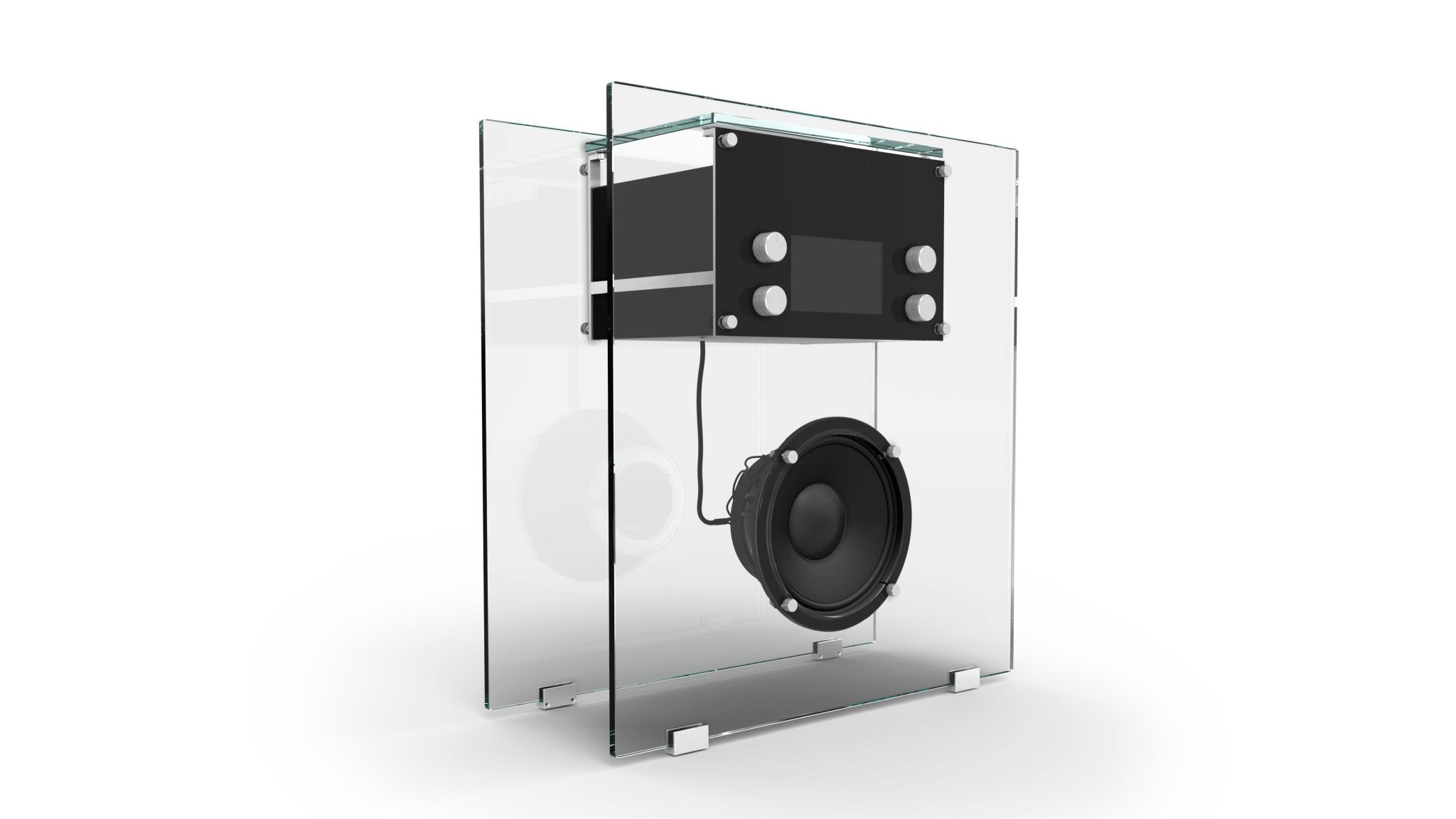 Complemento Radio In Cristallo - Sag 80 - Cassina - Complemento