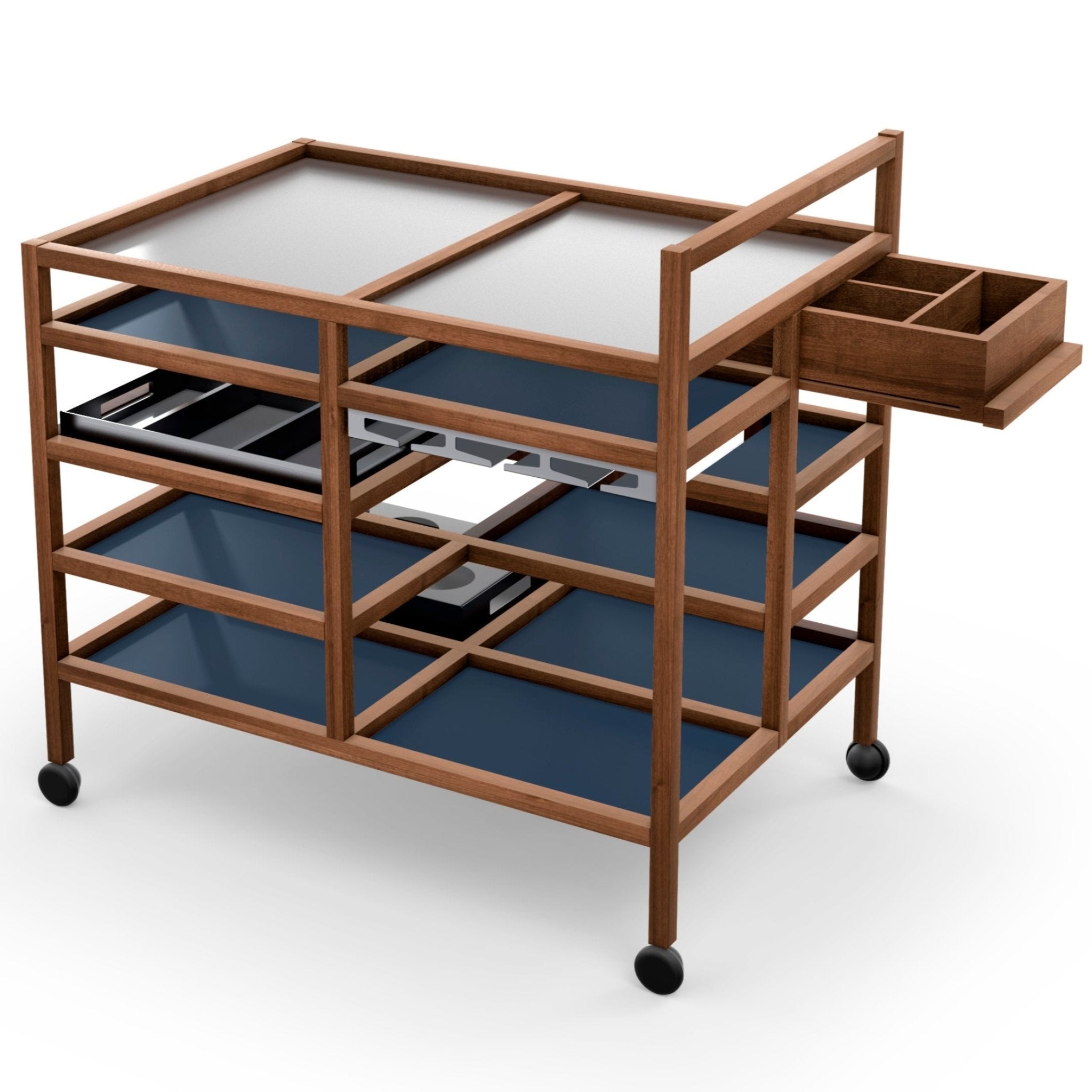 Complemento Serving Cart - Sag 80 - Cassina - Complemento