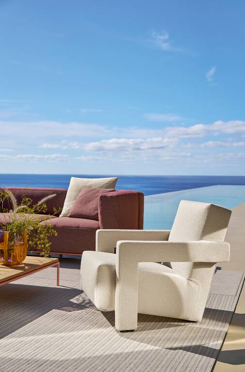 Poltrona Utrecht Xl Outdoor - Sag 80 - Cassina - Poltrona