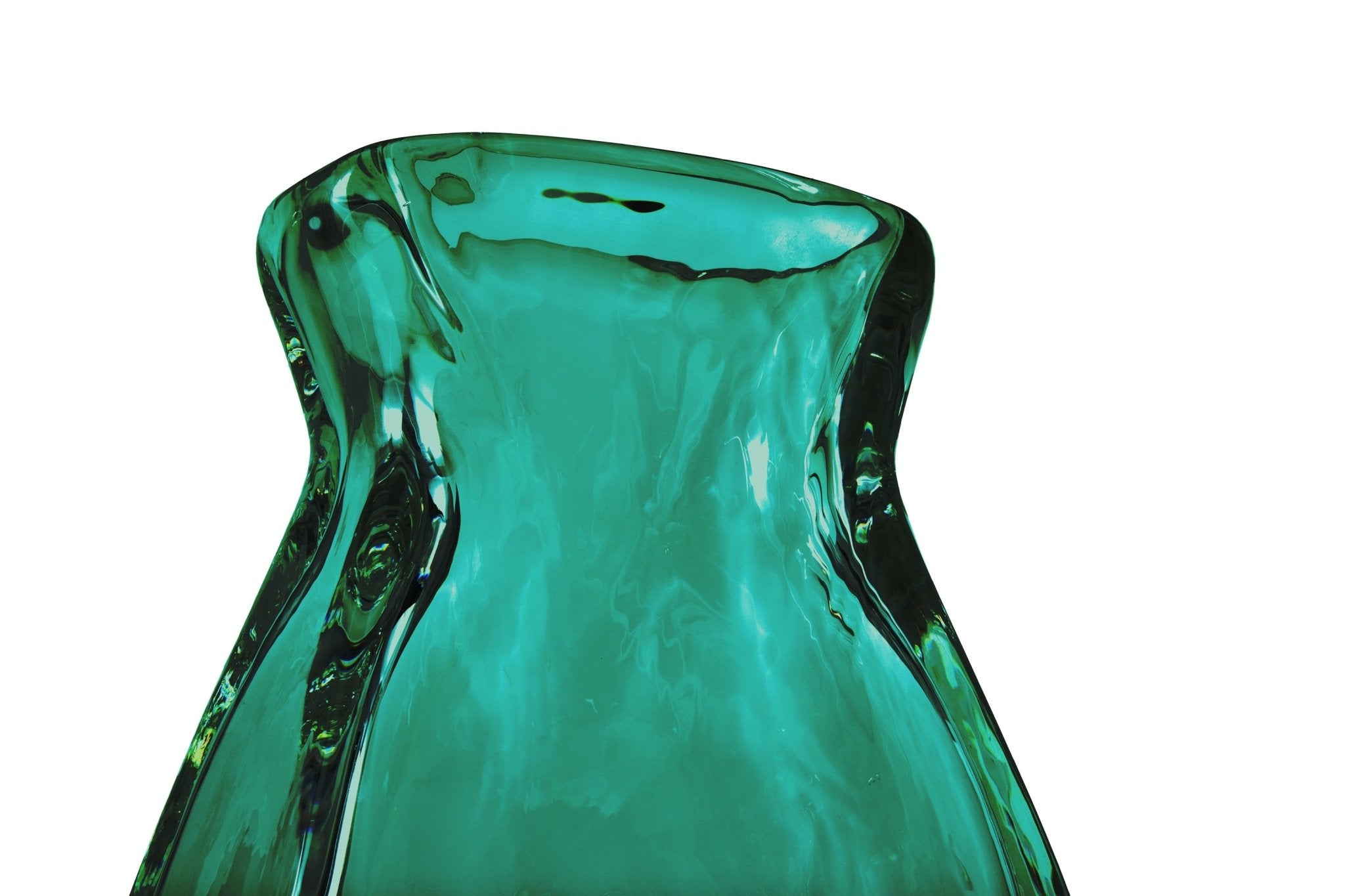 Complemento Vase À Fleurs Échancré Verde Smeraldo - Sag 80 - Cassina - Complemento