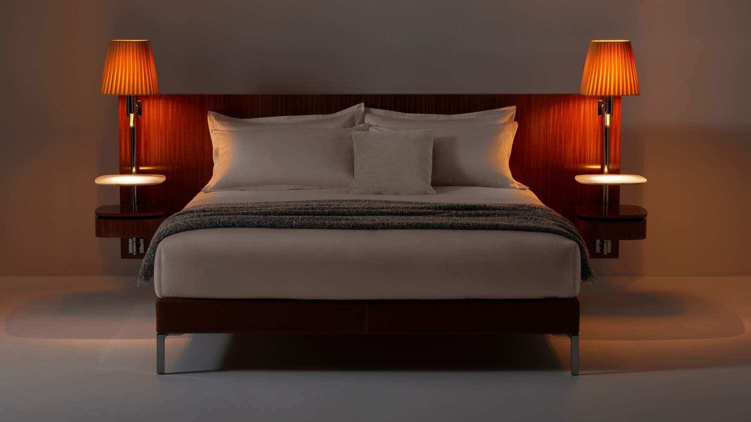 Letto Volage Ex - S Night Wood - Sag 80 - Cassina - Letto