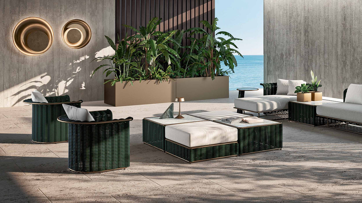 Marina – poltrona da esterno – ambientata