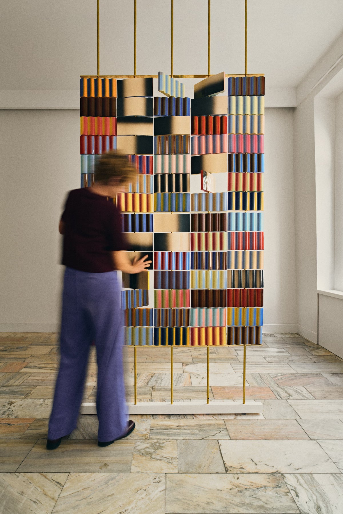 OP Wall – opera in ceramica – ambientata