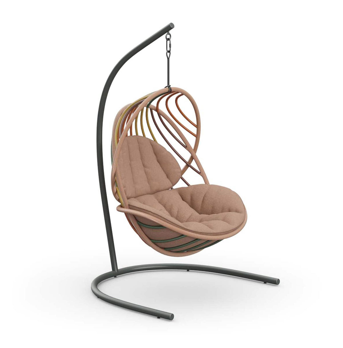 Kida – hanging lounge chair incl. base - Sag 80 - DEDON - Outdoor