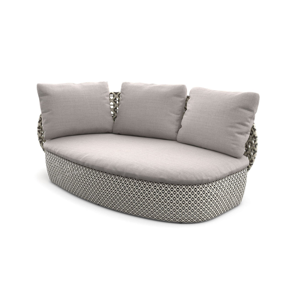 Mdear – modulo angolare destro - Sag 80 - DEDON - Divano