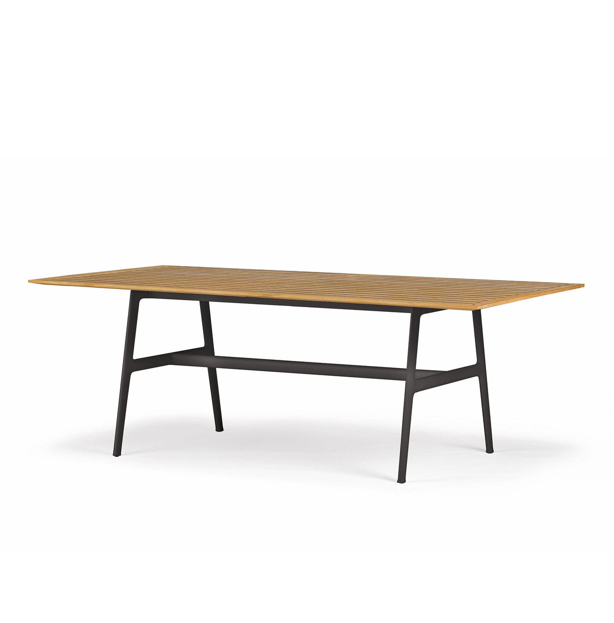 Seax – tavolo da pranzo (dining table 100x220 black pepper) - Sag 80 - DEDON - Tavolo