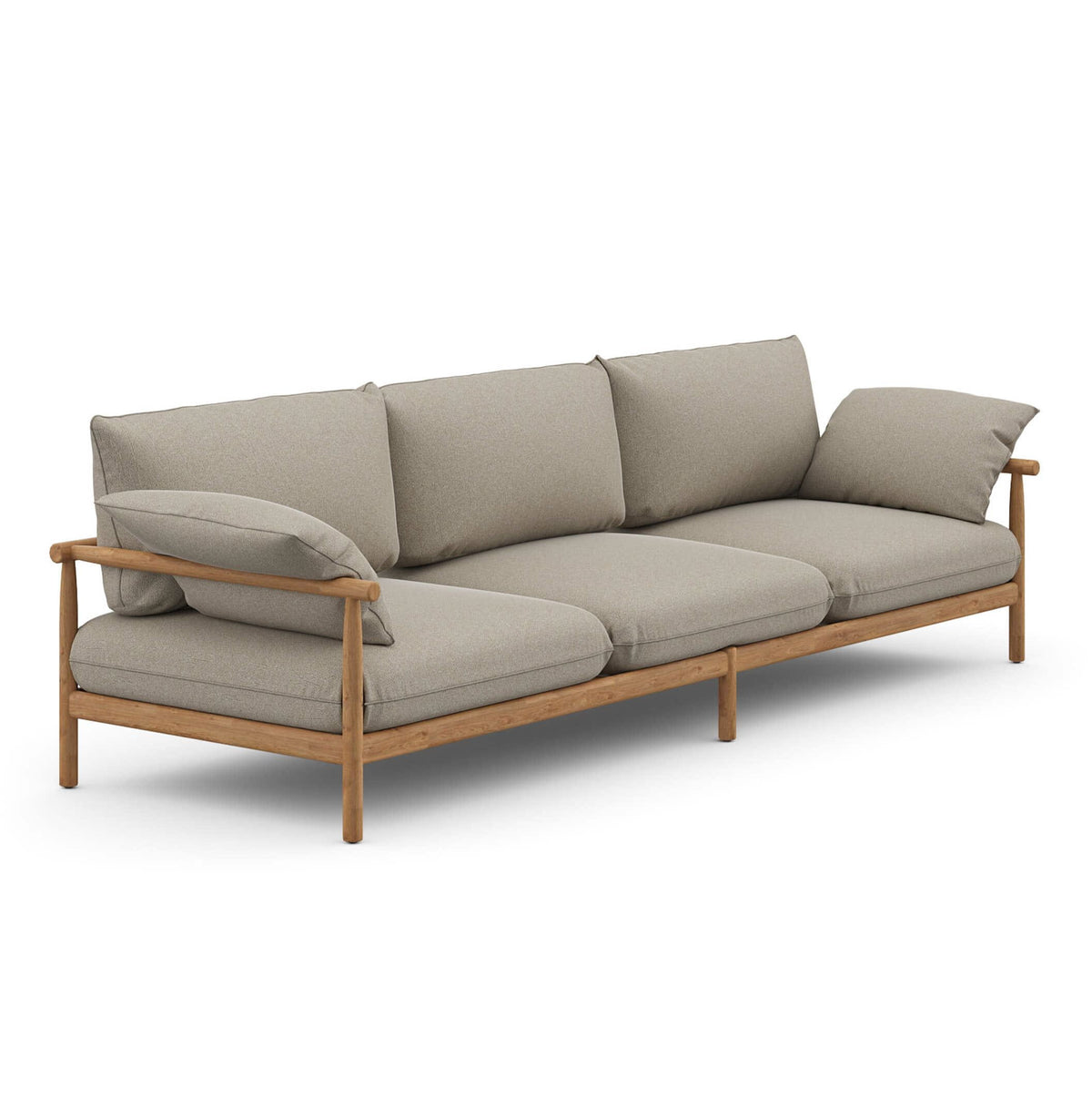 Tibbo – divano 3 posti - Sag 80 - DEDON - Outdoor
