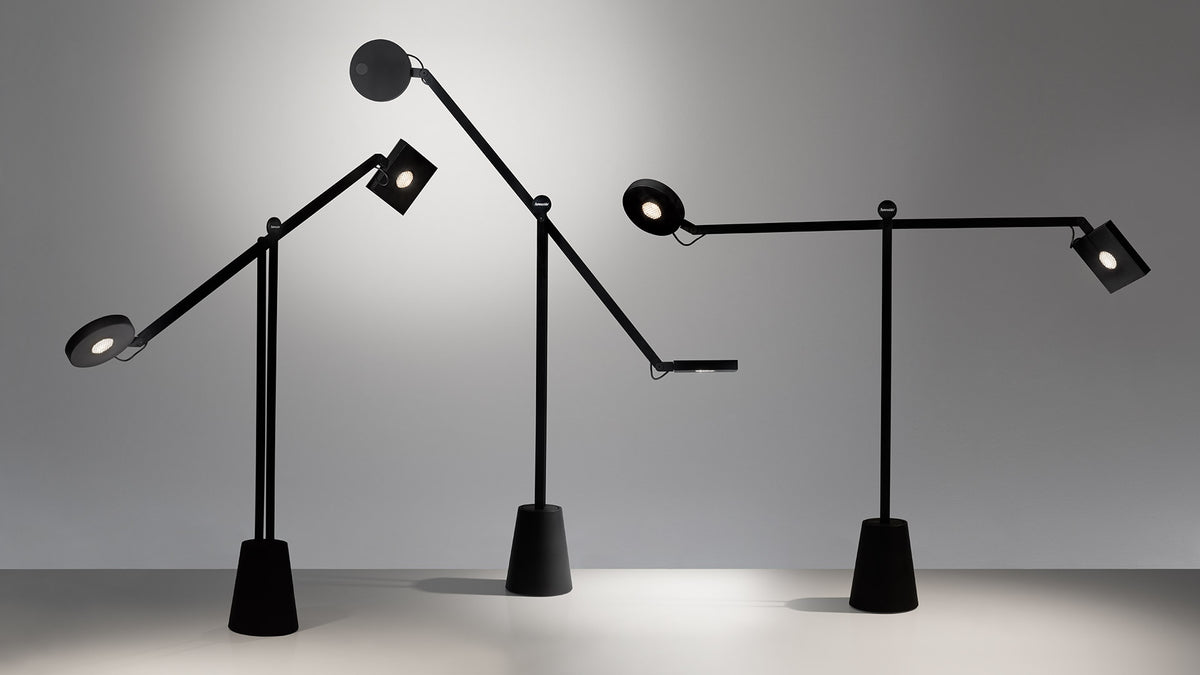 Equilibrist – lampada da tavolo – ambientata