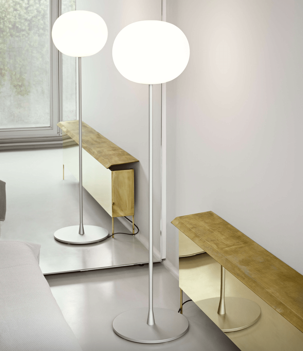 Lampada Glo - Ball Floor - Sag 80 - Flos - Lampada