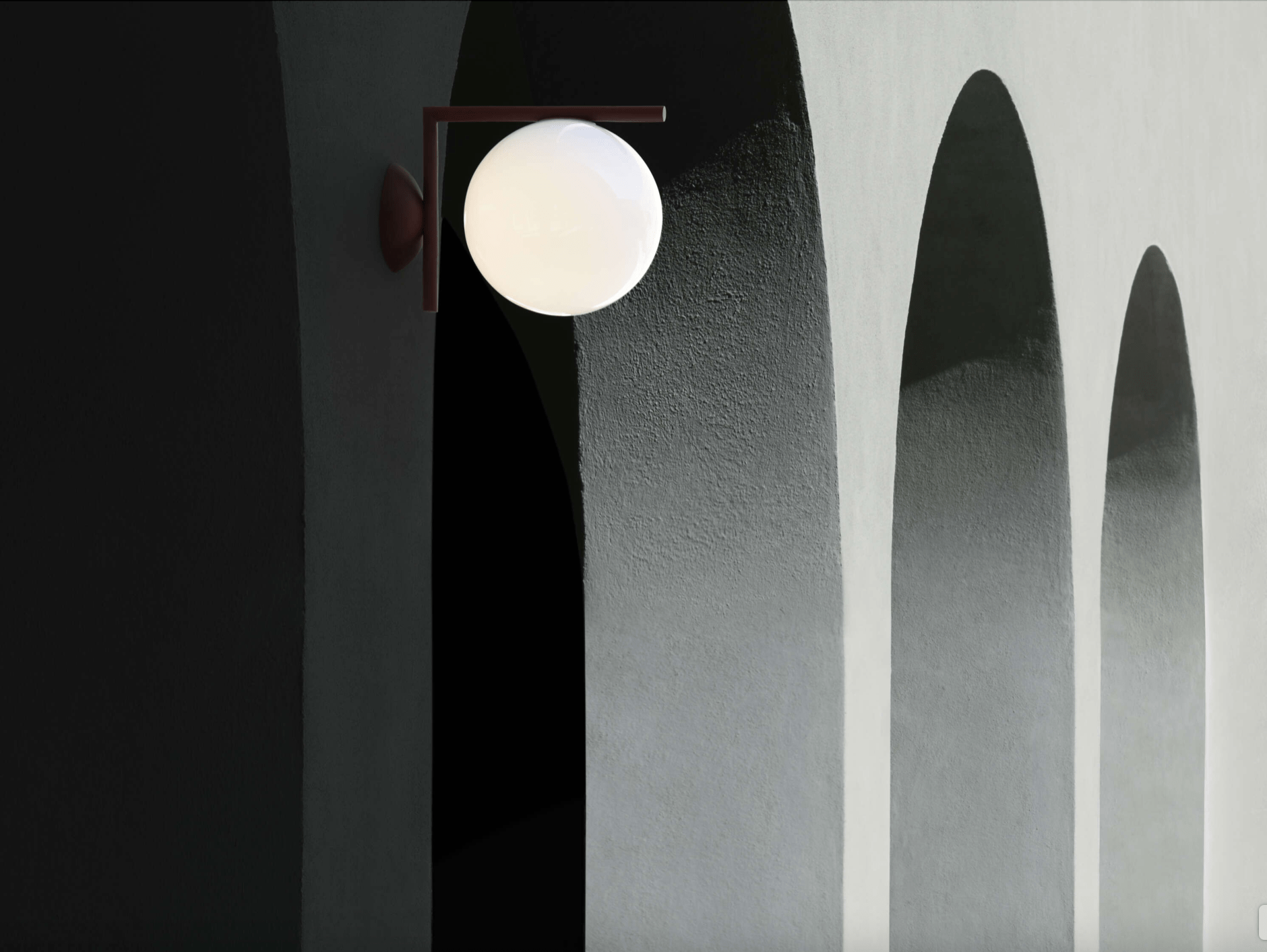 Lampada IC Lights Ceiling/Wall Outdoor - Sag 80 - Flos - Lampada
