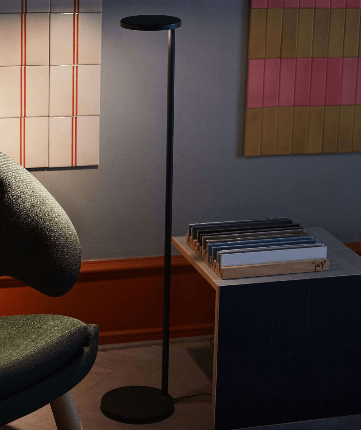 Lampada Oblique Floor - Sag 80 - Flos - Lampada
