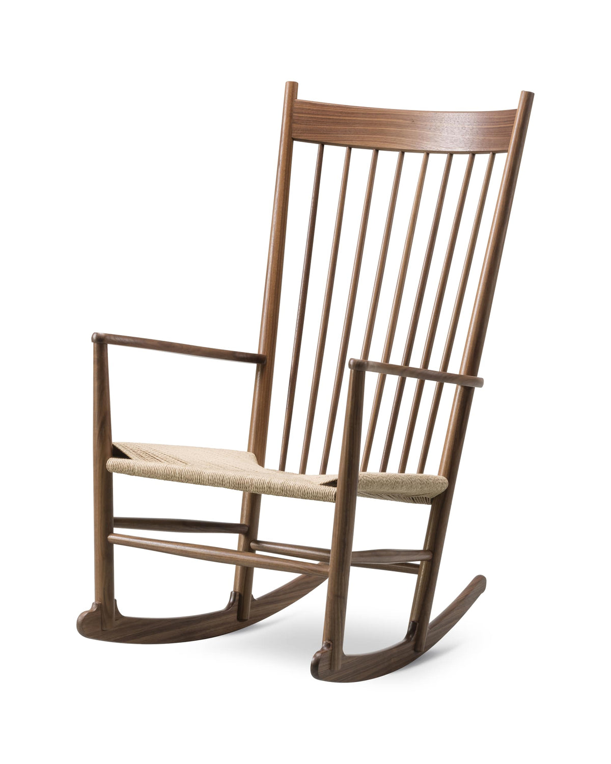 Wegner J16 Rocking Chair – sedia a dondolo – ambientata