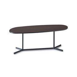 Island Tavolino 56x56 - Versione con base laccata oro e top in MDF laccato nero lucido - Sag 80 - Arflex -