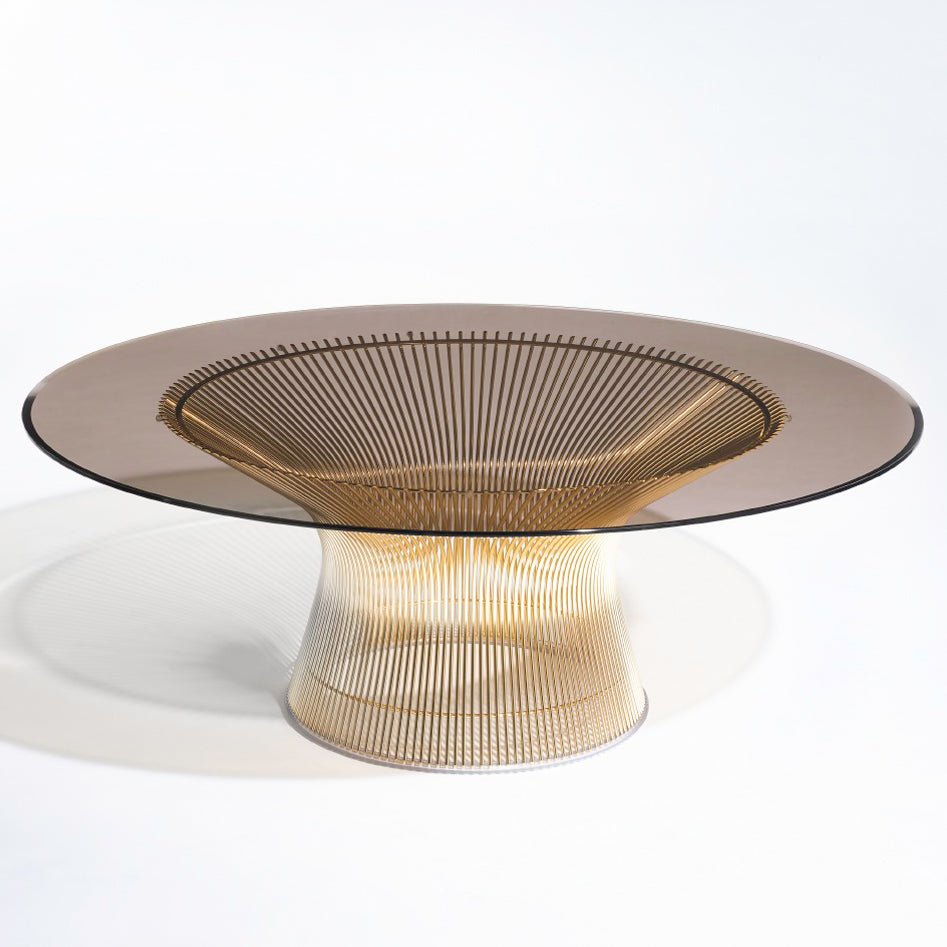 Tavolo Bassi Platner - Oro - Sag 80 - Knoll - Tavolo