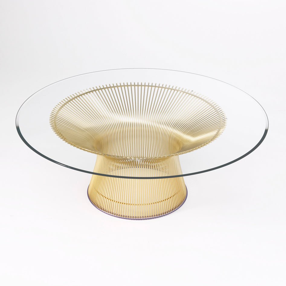 Tavolo Bassi Platner - Oro - Sag 80 - Knoll - Tavolo