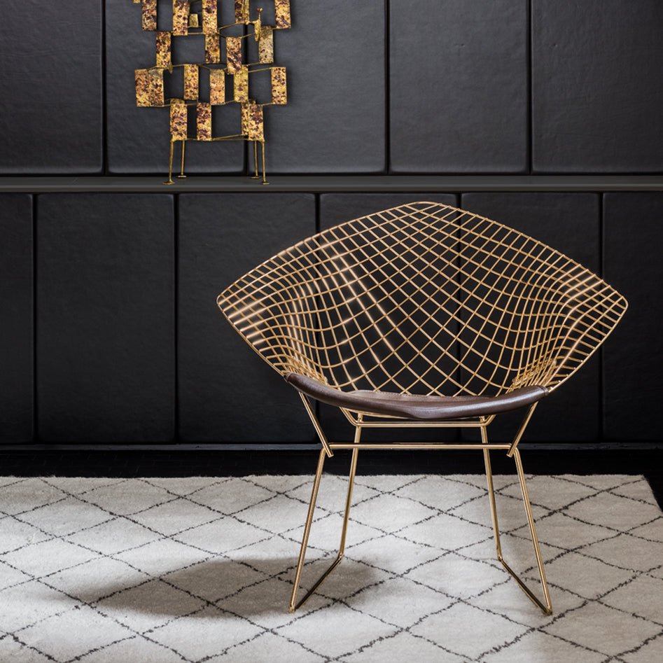 Sedia Bertoia Diamond - Oro - Sag 80 - Knoll - Sedia