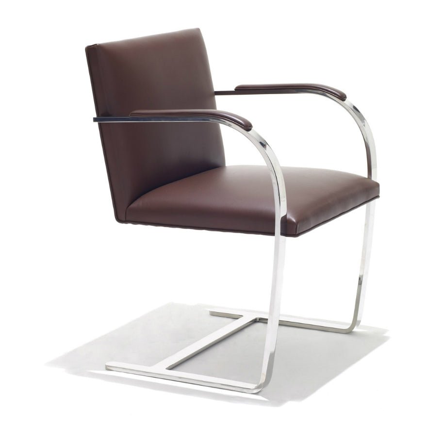 Sedia Laterale con bar piatto di Brno - Sag 80 - Knoll - Sedia