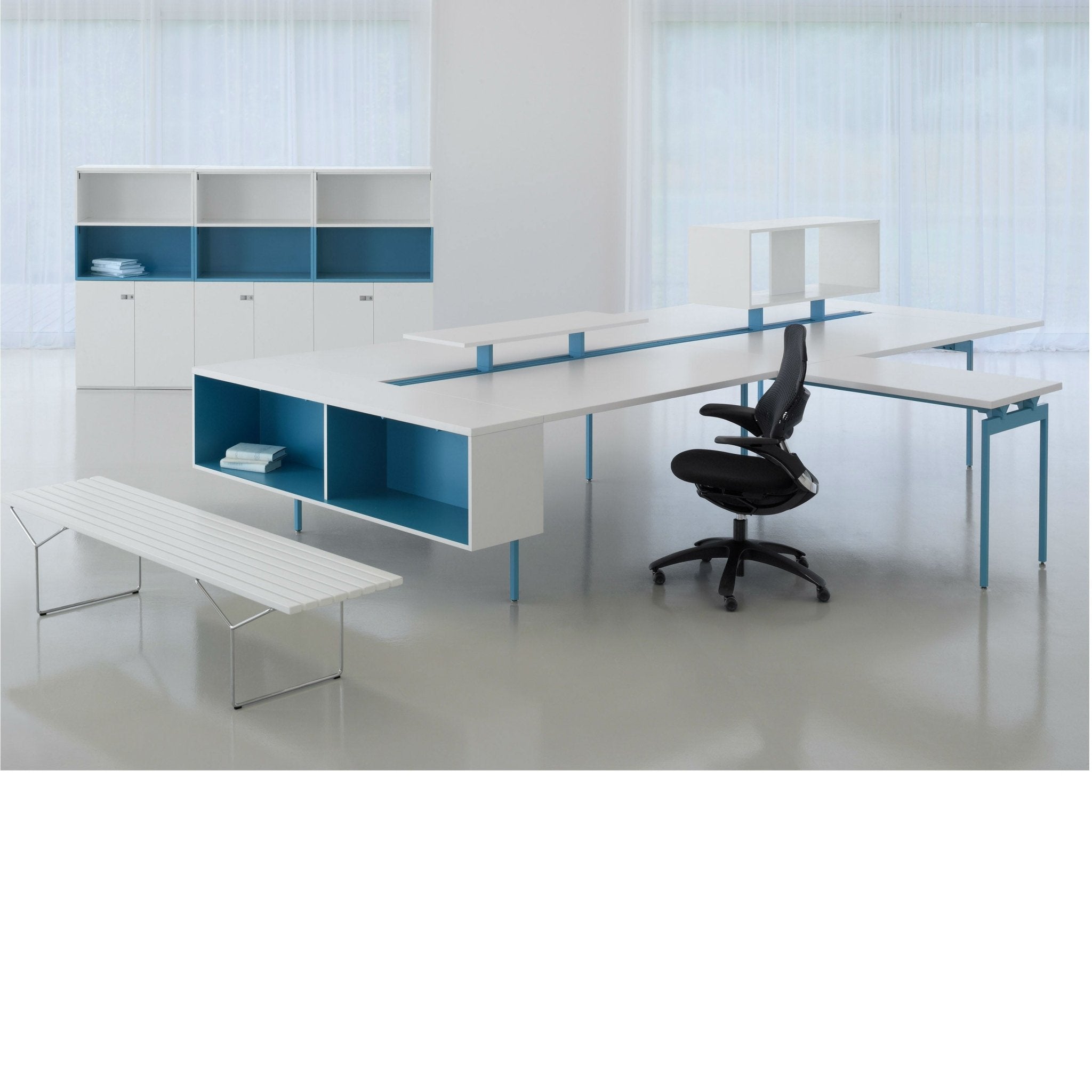 Tavolo Spazi di lavoro dell'antenna - Sag 80 - Knoll - Tavolo