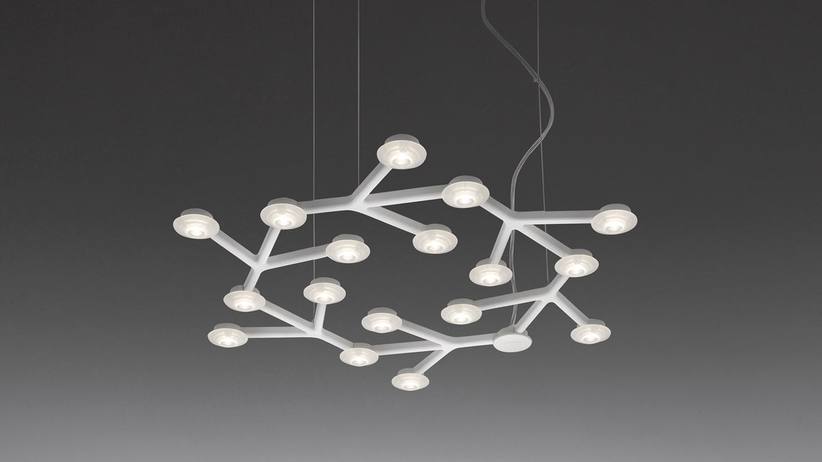 Led Net circolare – plafoniera - Sag 80 - Artemide - Lampada