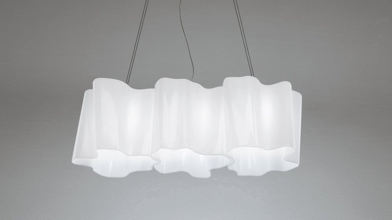 Logico suspension 3 in linea – lampada a sospensione - Sag 80 - Artemide - Lampada