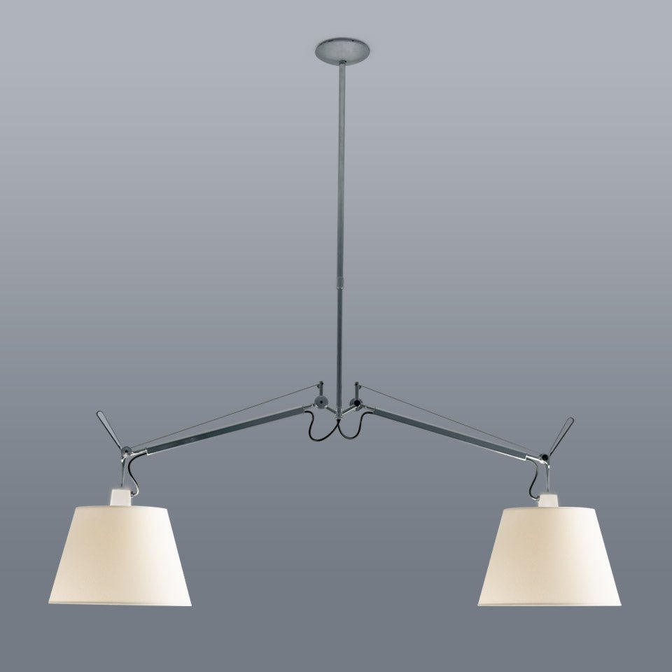Tolomeo Basculante Sospensione Due Bracci – lampada a sospensione - Sag 80 - Artemide - Lampada