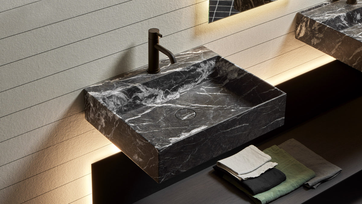 Gesto – lavabo sospeso – ambientata